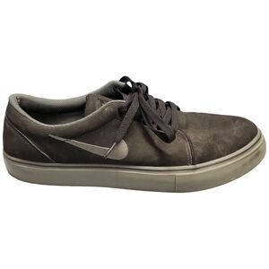 Nike Skate‎ Boarding Shoes Mens Size 11 Black Satire Canvas Lace Up 655011-020
